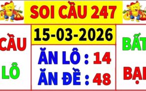 Soi cầu hình quả trám hôm nay theo mô hình cầu chéo XSMB